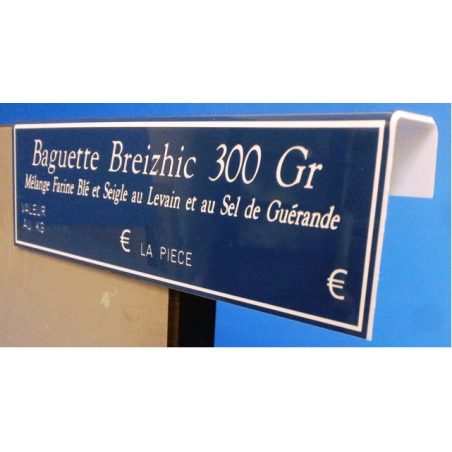 Étiquettes GRAVETIQ "La Classique" - 2  pliages en crochet