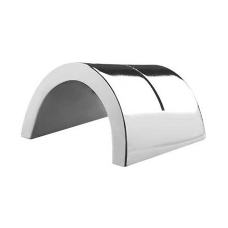 Supports étiquettes à poser - Socle chromé arrondi à 1 rainure