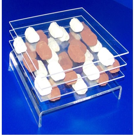 Présentoirs plexi pour produits - Présentoirs plexi à chocolat