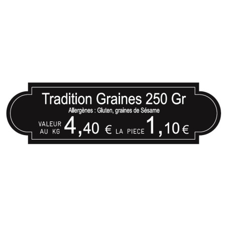 Étiquettes "À l'Ancienne" - Gravétiq 101 010AT