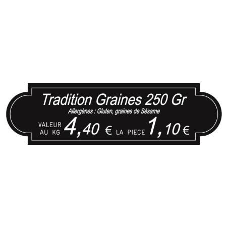 Étiquettes "À l'Ancienne" - Gravétiq 101 010AT