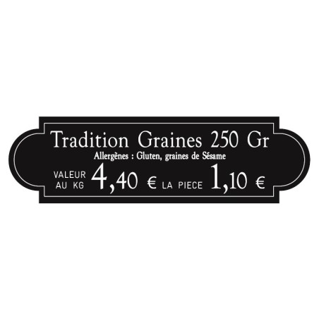 Étiquettes "À l'Ancienne" - Gravétiq 101 010AT