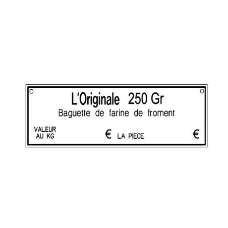 Étiquettes "La Classique" - Gravétiq  101 010CT