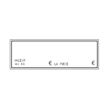 Étiquettes "La Classique" - Gravétiq 101 010CV