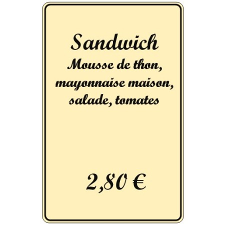 Étiquettes imprimées personnalisées - PRIMÉTIQ - 112 001VT