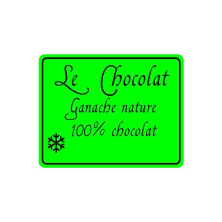 Étiquettes imprimées personnalisées - PRIMÉTIQ - 112 001HSECT