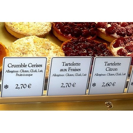 Étiquettes imprimées personnalisées - PRIMÉTIQ - 112 001CSECT