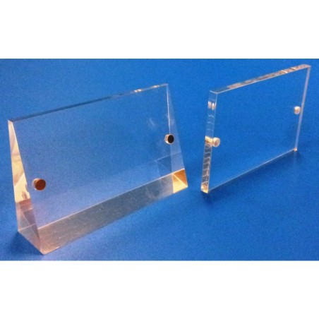 Bloc plexi magnétique incliné