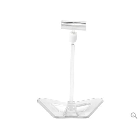 Supports étiquettes à poser - Socle cristal tige