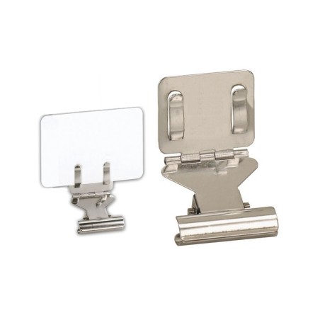 Supports étiquettes - Pinces supports étiquettes