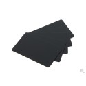 Cartes PVC noir mat 54 x 86 mm
