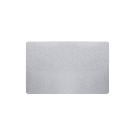 100 ou 300 Cartes PVC argent pailleté - 54 x 86 mm