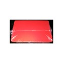 100 ou 300 Cartes PVC rouge brillant 54 x 86 mm