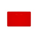 100 ou 300 Cartes PVC rouge brillant 54 x 86 mm
