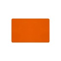 100 ou 300 Cartes PVC orange brillant 54 x 86 mm