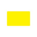 100 ou 300 Cartes PVC jaune brillant 54 x 86 mm
