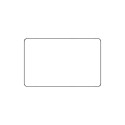 Cartes PVC blanc 54 x 86 mm