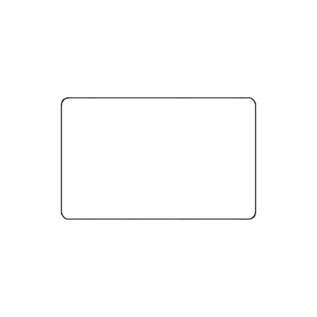 Cartes PVC blanc 54 x 86 mm
