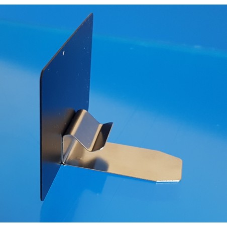 Supports étiquettes pour tablettes horizontales  - CLIPINOX HORIZONTAL