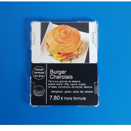 Supports double cartes verticales