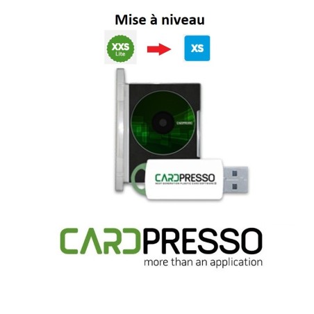 Mise à niveau Cardpresso version XXS Lite vers XS Edition