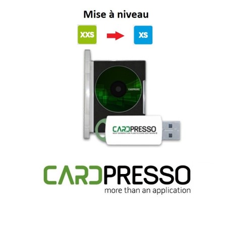 Mise à niveau Cardpresso version XXS vers XS Edition