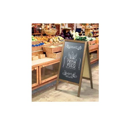 Chevalet, cadre ardoise et stop-trottoir