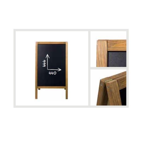 Chevalet, cadre ardoise et stop-trottoir