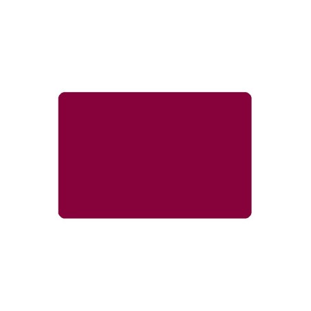 100 ou 300 Cartes PVC Bordeaux brillant - 54 x 86 mm