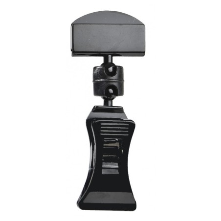 25 Pinces PVC NOIR multi-directionnelles - Petit modèle