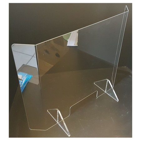 Protecteur plexi coronavirus XL: ht 750 x lg 950 mm