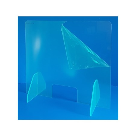 Hygiaphone plexiglas covid-19 PM: 670x760mm