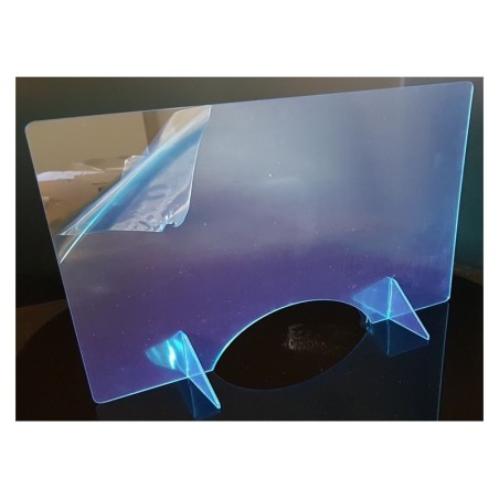 Hygiaphone plexiglas, épaisseur 5mm: H750x950mm