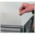 Ecran de protection PVC - 3 panneaux avec charnières : H1000x700mm