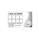 500 Cartes en papier cartonné Blanc - 54 x 86 mm - C2511