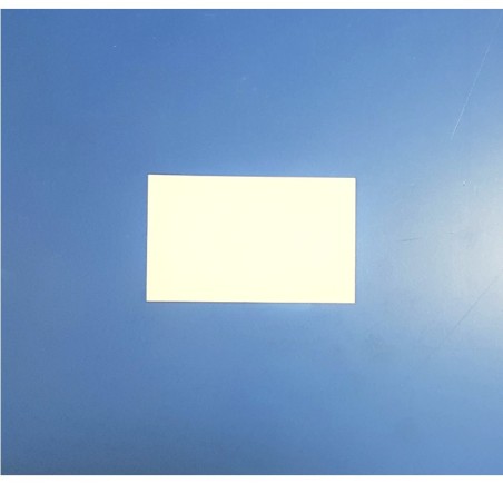 500 Étiquettes neutres - carton plastifié blanc - Ht 55 x lg 90 mm