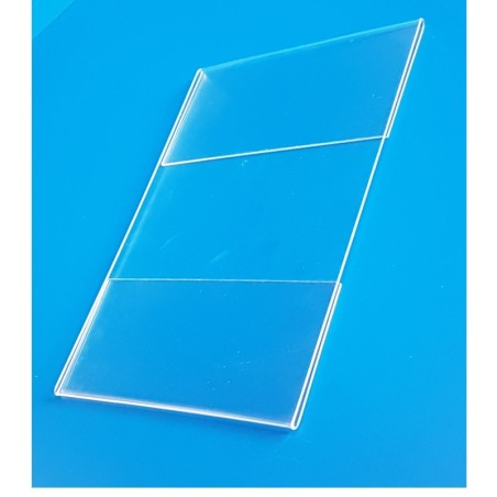 10 Supports plexi format A4 - vertical mural - adhésif ou magnétique