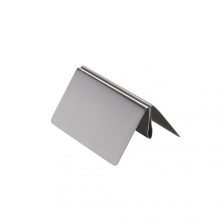 5 Supports inox chevalet type "W"