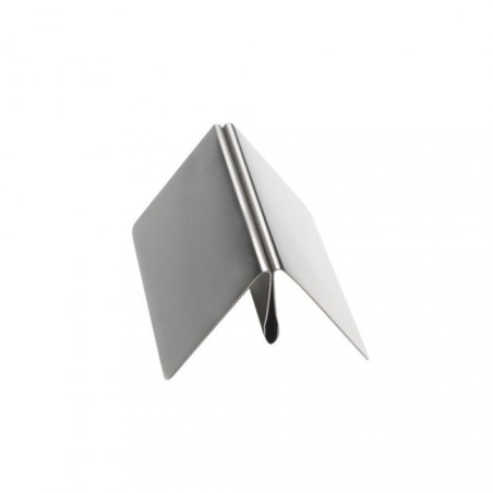 5 Supports inox chevalet type "W" 