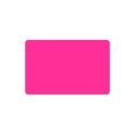 100 ou 300 Cartes PVC Rose Fluo brillant - 54 x 86 mm