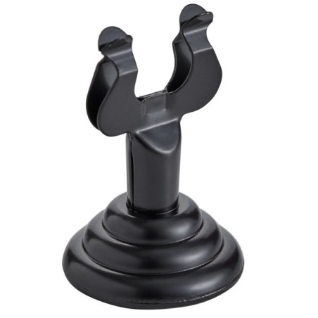 10 Socles Métal Noir LYRE - ht 40 mm