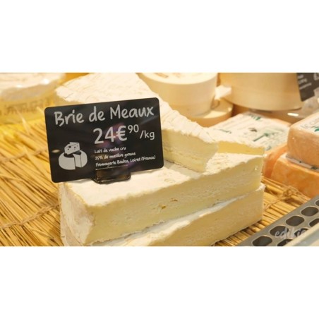 25 Socles PVC noir - à poser - "M" AC000003