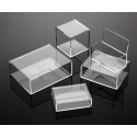 Boite plexi à couvercle pivotant - gamme complète