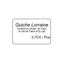 Cartes pvc Blanc MAT 54 x 86 mm - par 200 ou 500 ex