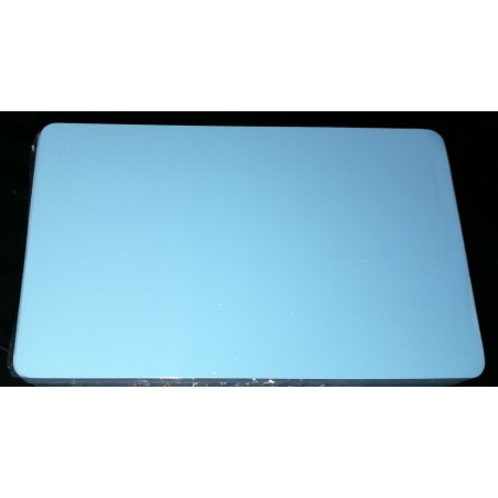 100 ou 300 Cartes PVC bleu Roy brillant - 54 x 86 mm